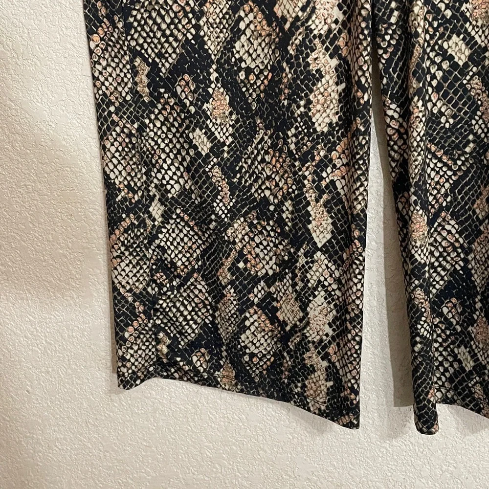 Philosophy Snakeskin print Wide-Leg Women's Pants